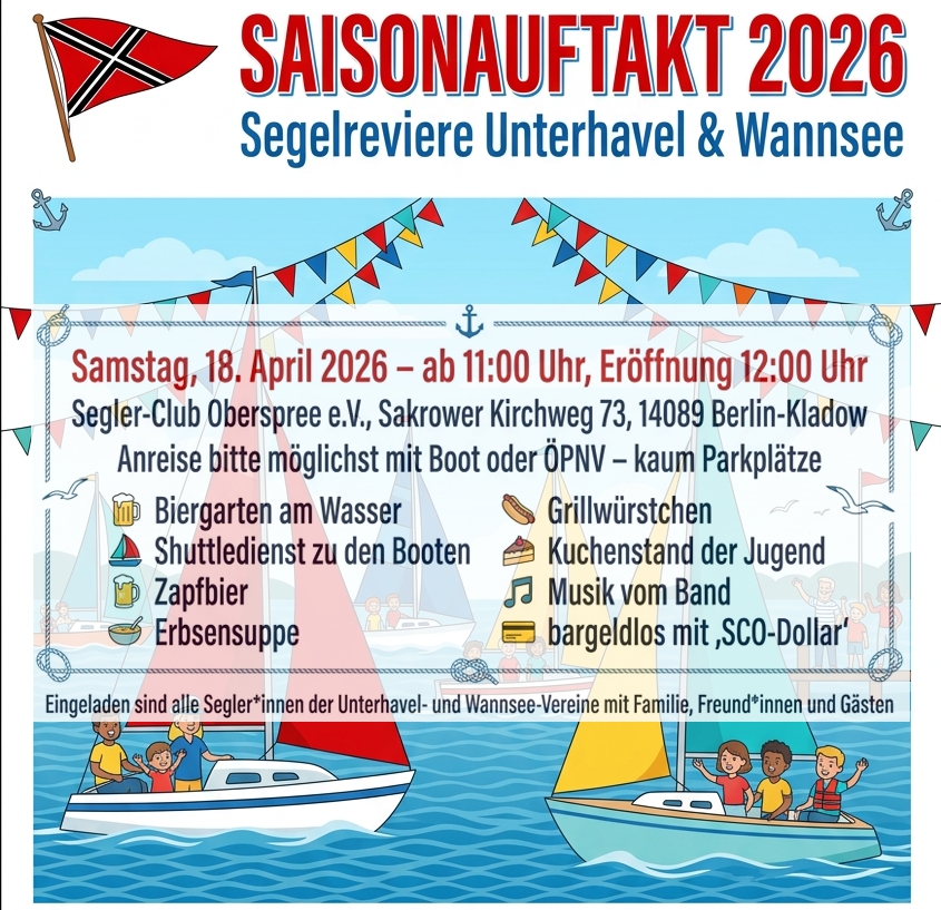 Plakat Saisonauftakt 2026